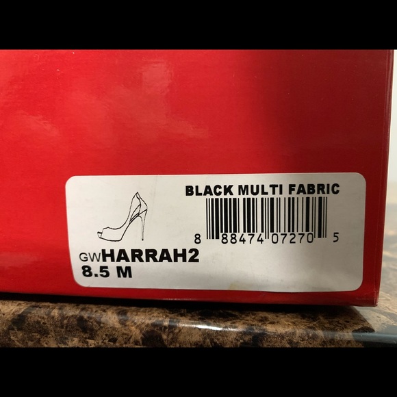 Brand New size 8.5M Black Multi Fabric GW Harrah2 - Picture 8 of 8